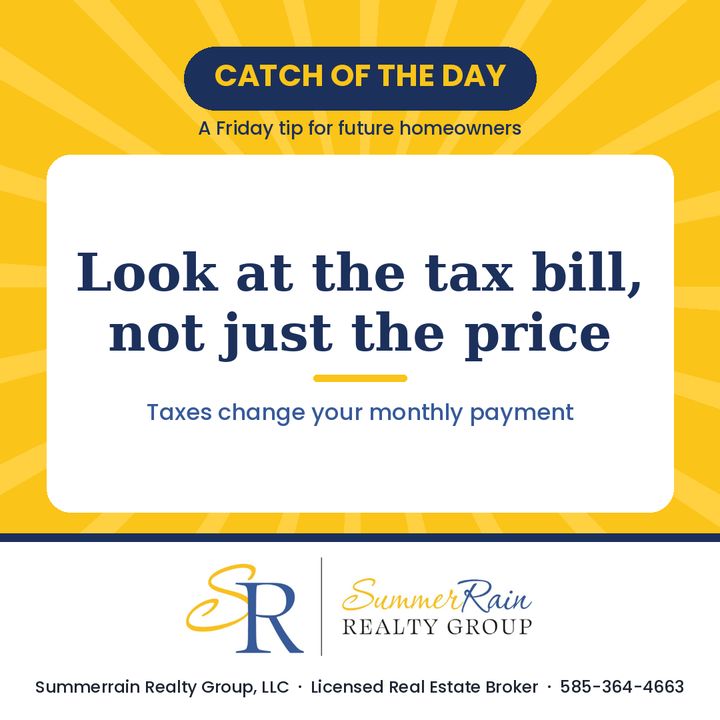 Catch of the Day graphic: Look at the tax bill, not just the price