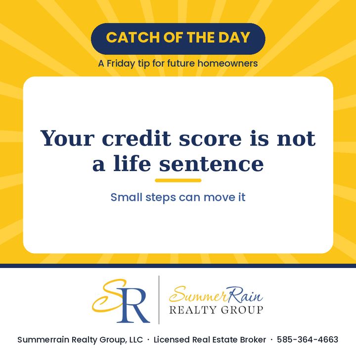 Catch of the Day graphic: Your credit score is not a life sentence